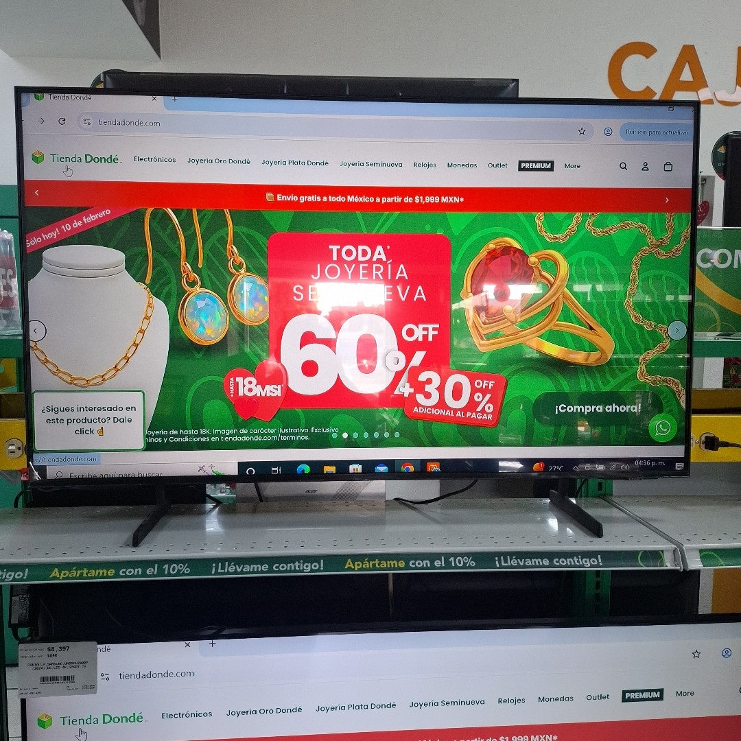 PANTALLA SAMSUNG UN50DU6900D (2024) 50" ULTRA HD 4K (SEMINUEVO)