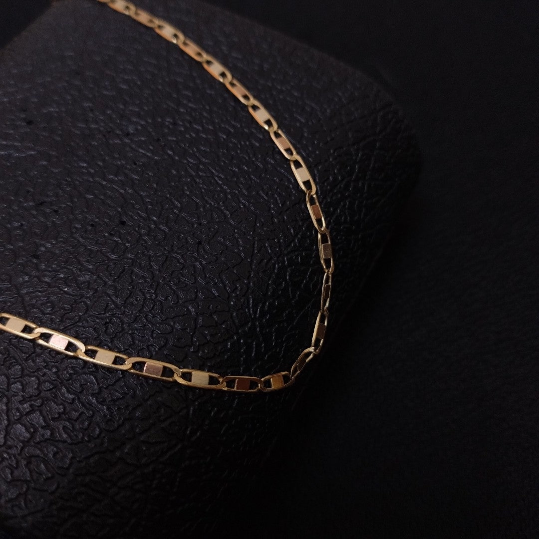 CADENA ORO COMBINADO 14 K 5,50 GRMS (SEMINUEVO)