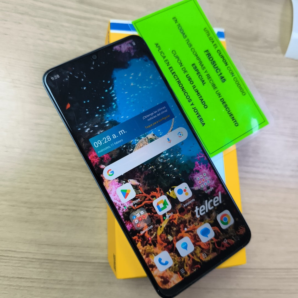 CELULAR REALME REALME NOTE 60-RMX3933(2023) 128 GB 4 GB RAM (SEMINUEVO)