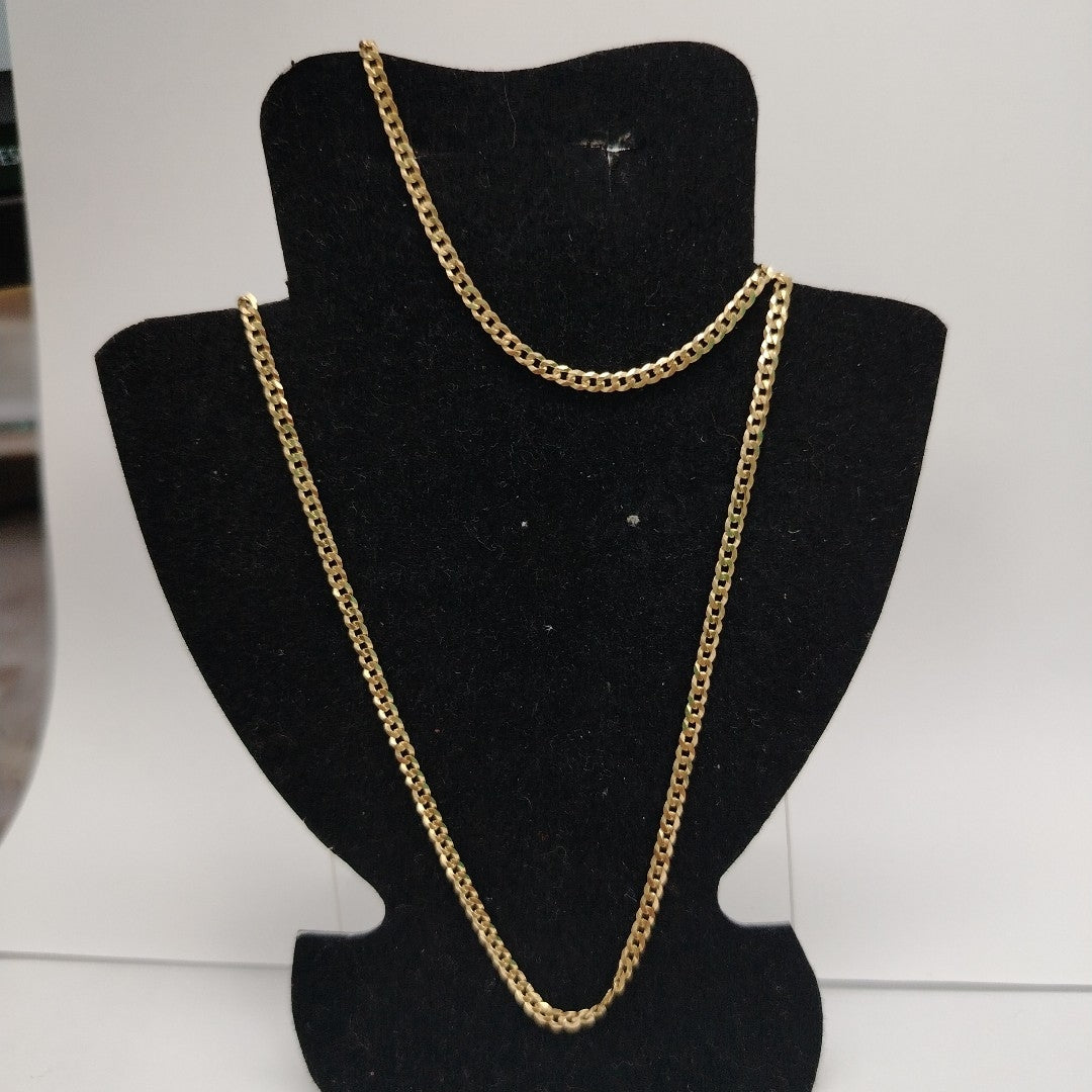 CADENA BARBADO 6.11GR 55 CM 14K (NUEVO)