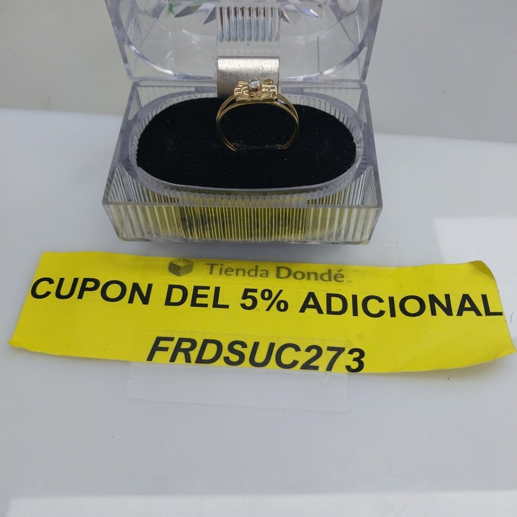 ANILLO ORO 14 K 2,00 GRMS (SEMINUEVO)