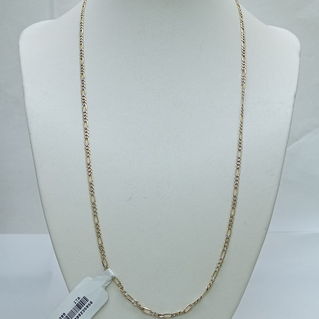 CADENAS CARTIER 3 1 DIAMANTADA ORO 14K 5 (NUEVO)