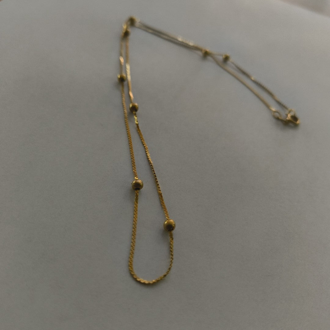 CADENA ORO 14 K 2,80 GRMS (SEMINUEVO)