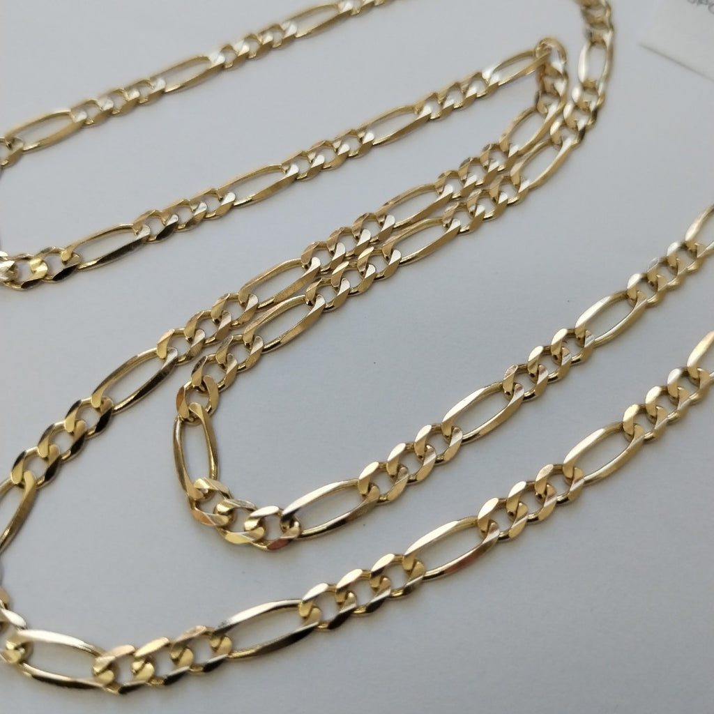 CADENA TEJIDO 3X1 12.8G 60 CM (NUEVO)