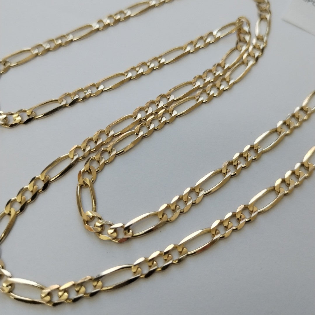 CADENA TEJIDO 3X1 12.8G 60 CM (NUEVO)