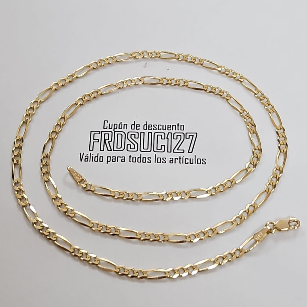 CADENA 3X1 7.7G 55 CM 14K (NUEVO)
