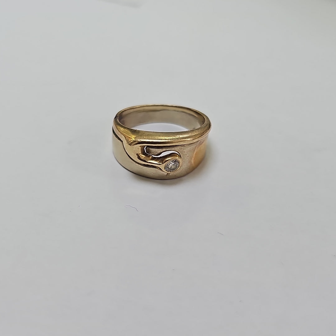 ANILLO ORO 14 K 5.4 GRMS (SEMINUEVO)