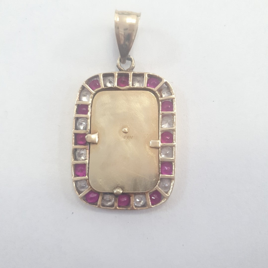 K1 6,90 GRMS 14 K ESPECIFICACIONES COMPLEMENTARIAS MEDALLA RELIGIOSA CRISTO (SEMINUEVO)