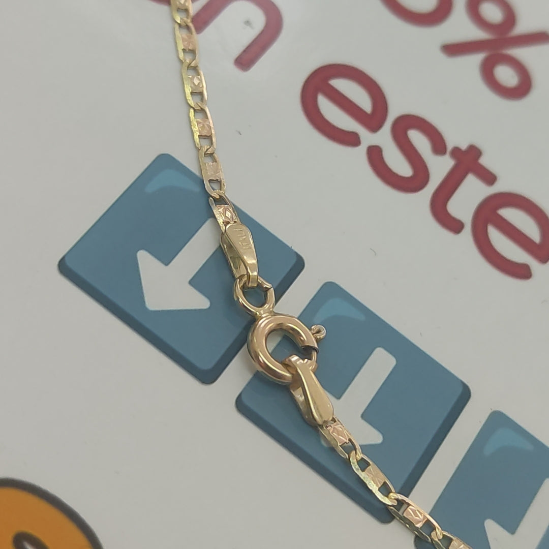 CADENA ORO 14 K 3 GRMS (SEMINUEVO)