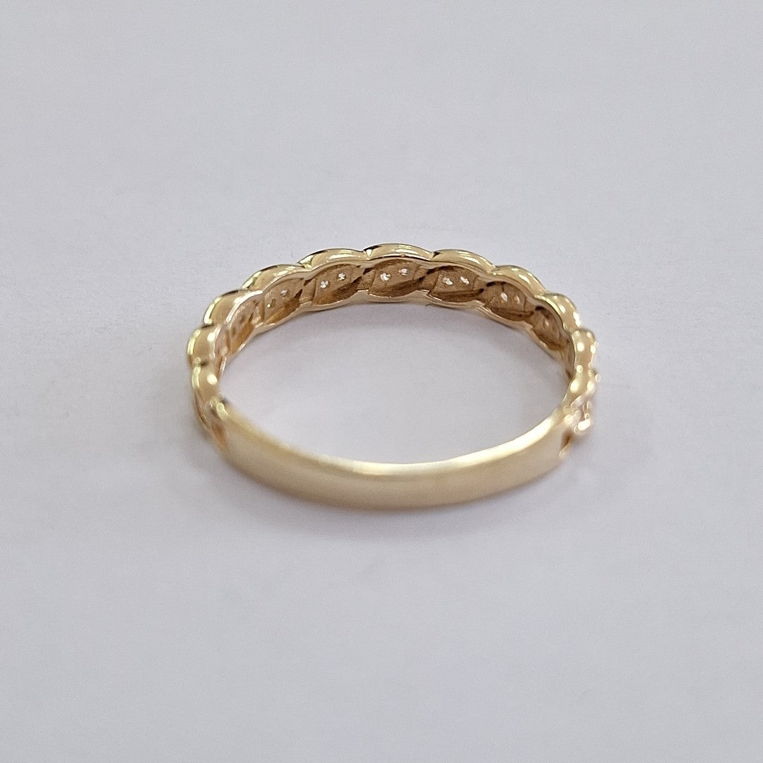 ANILLO ORO 14 K 2,00 GRMS (SEMINUEVO)