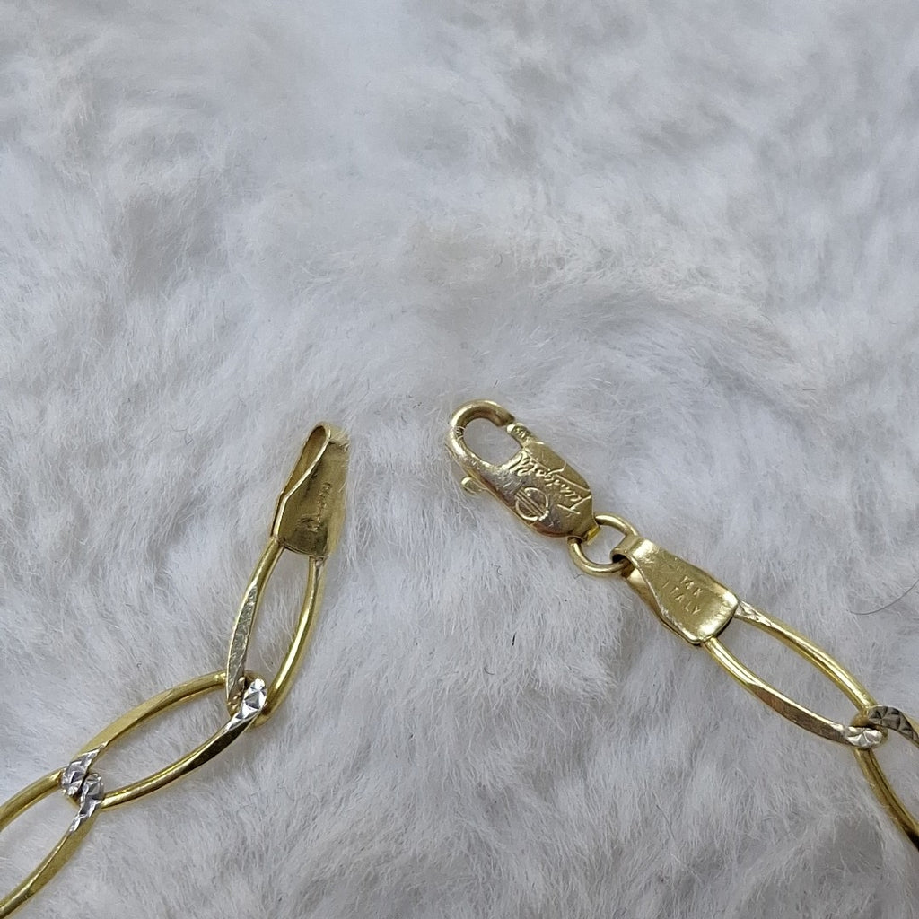 PULSERA ORO 14 K 3.6 GRMS (SEMINUEVO)