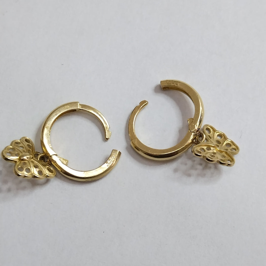 HUGGIES ORO 14K 2.3 (NUEVO)