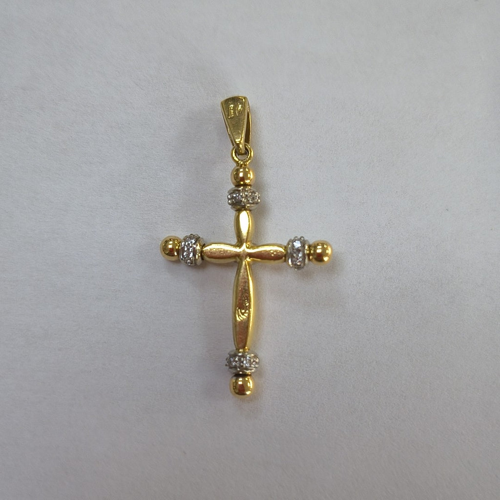 CRUZ, DIJE ORO 18 K 4.4 GRMS (SEMINUEVO)