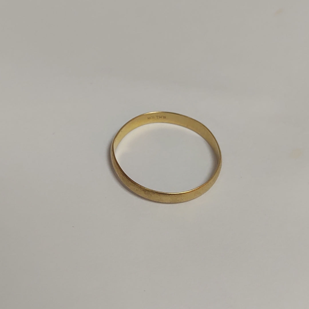ARGOLLA ORO 10 K 1,10 GRMS (SEMINUEVO)