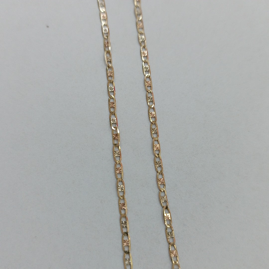 CADENA ORO,ORO COMBINADO 14 K 1,80 GRMS (SEMINUEVO)