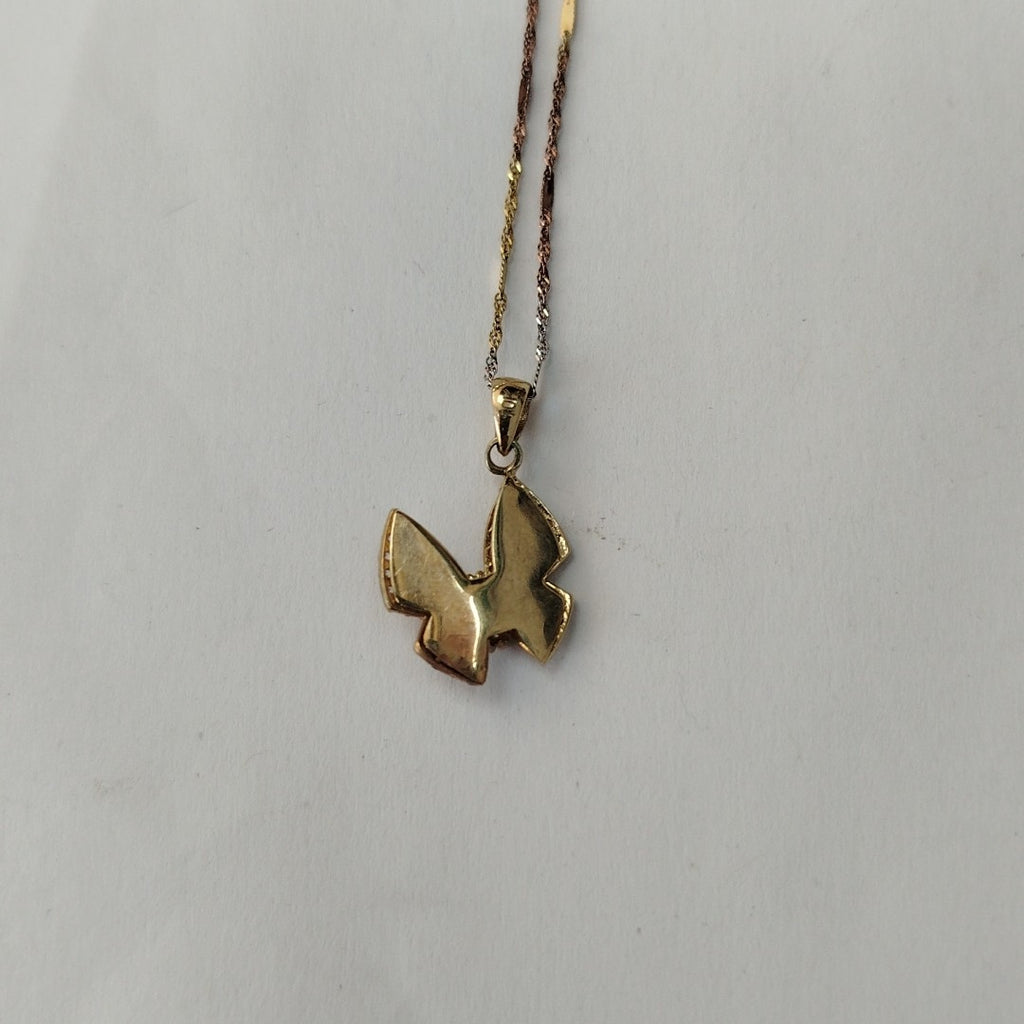 GARGANTILLA ORO, ORO COMBINADO 10 K 2 GRMS (SEMINUEVO)