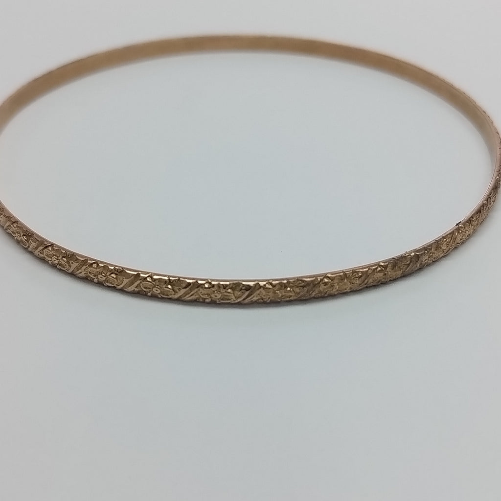 PULSERA RIGIDA ORO 10 K 5.6 GRMS (SEMINUEVO)