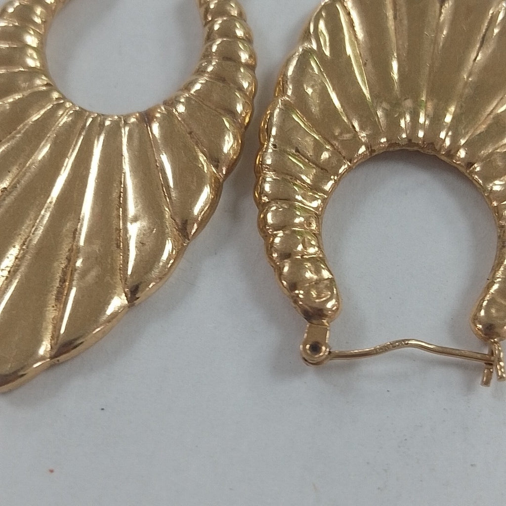 ARRACADAS PAR ORO 14 K 4,60 GRMS (SEMINUEVO)