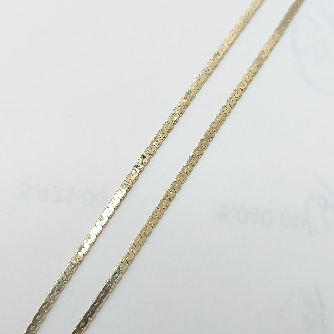 CADENA ORO 14 K 2.1 GRMS (SEMINUEVO)