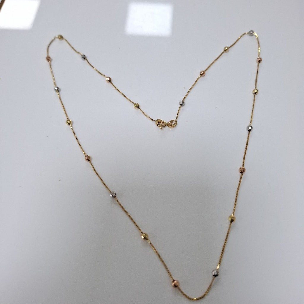 CADENA ORO 14 K 3 GRMS (SEMINUEVO)