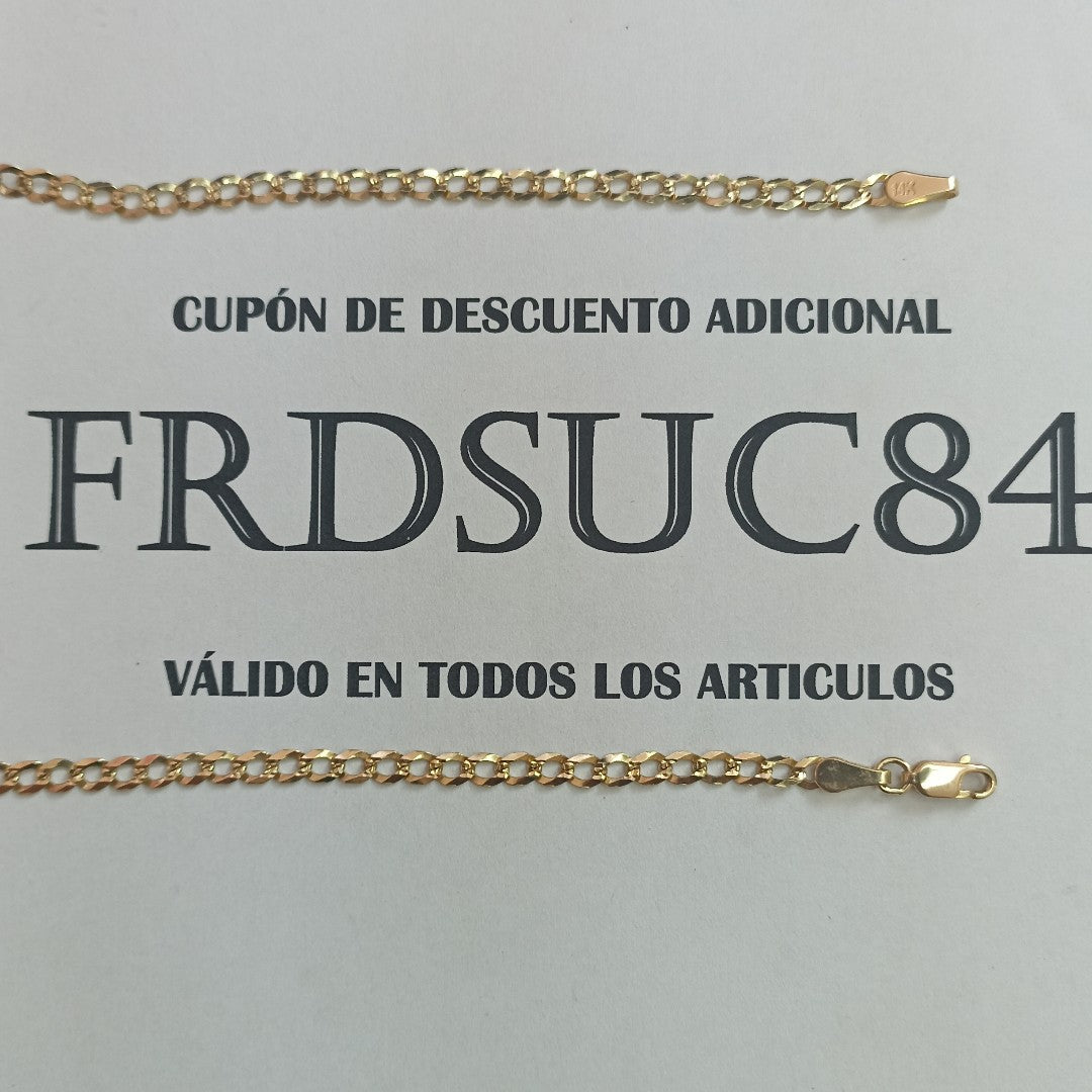 CADENA BARBADA 8.21G 60 CM (NUEVO)