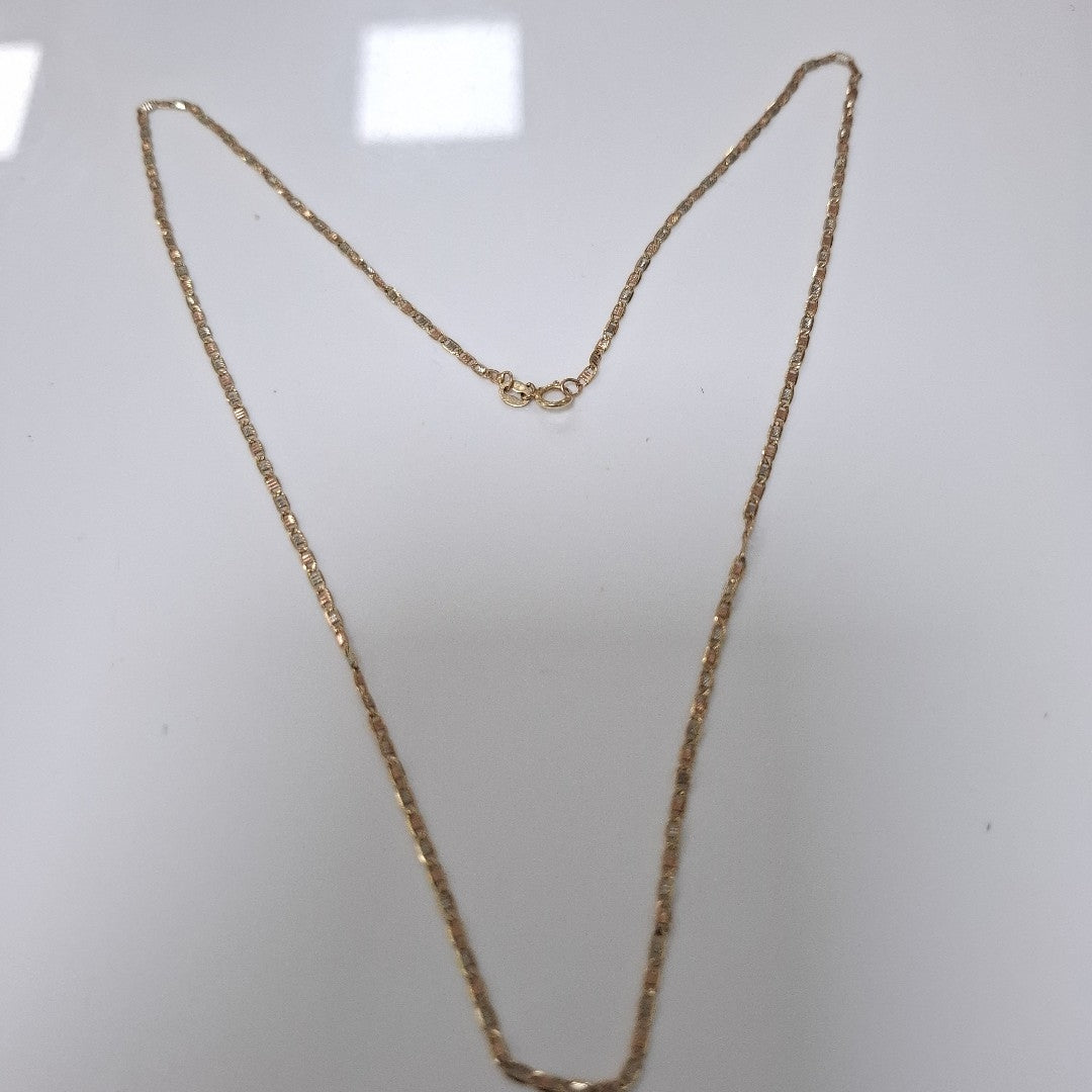 CADENA ORO 14 K 2,20 GRMS (SEMINUEVO)