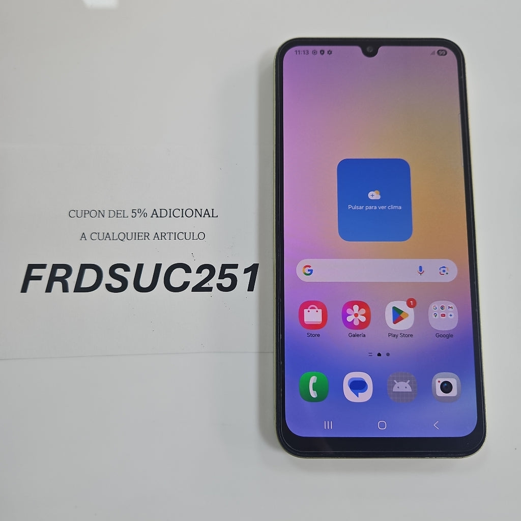 CELULAR SAMSUNG GALAXY A25 5G SM-A256E/DSN (2023) 128 GB 6 GB RAM (SEMINUEVO)