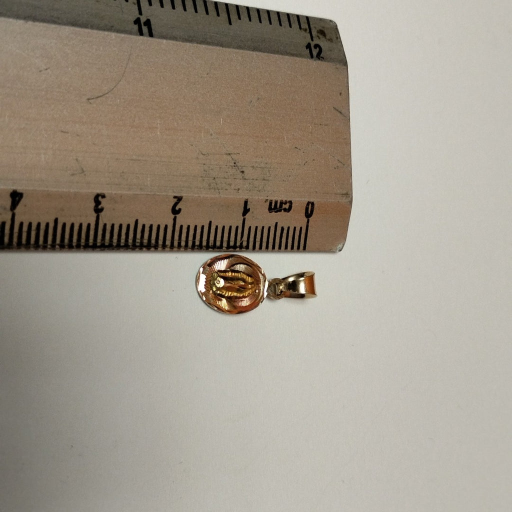 DIJE ORO, RODIADO 10 K 0.6 GRMS (SEMINUEVO)