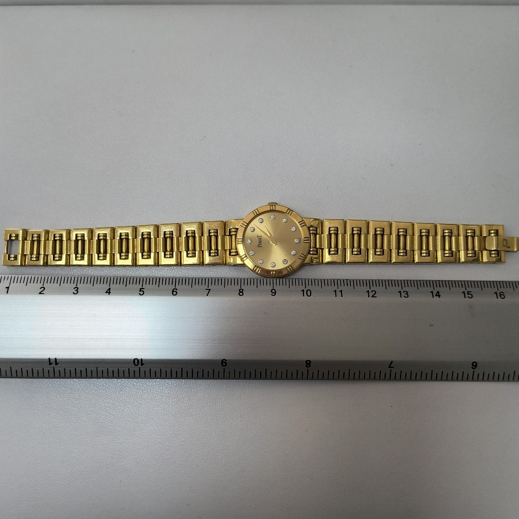 RELOJ CAJA Y PULSO ORO ORO 18 K 61.2 GRMS (SEMINUEVO)