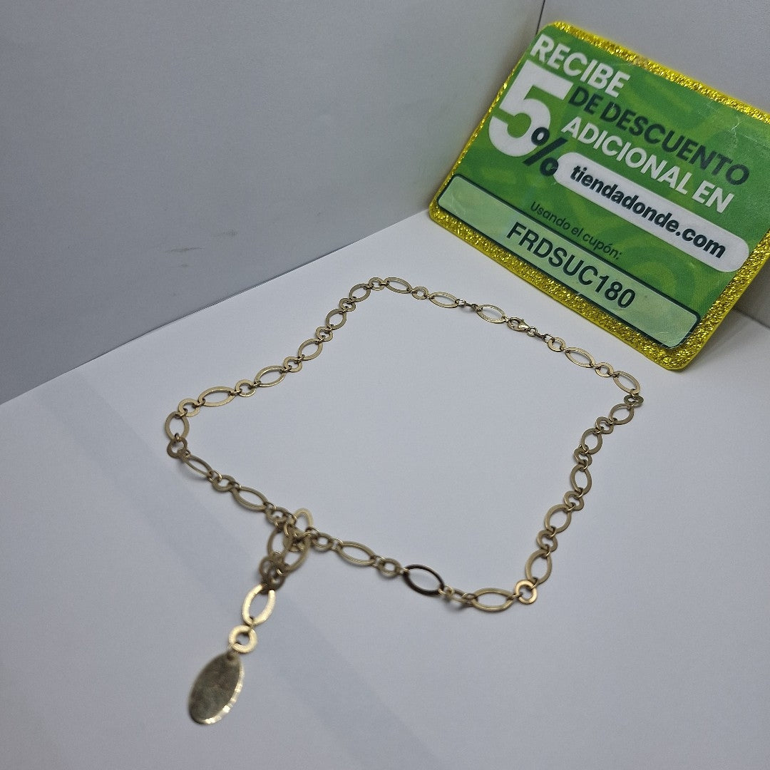GARGANTILLA ORO 14 K 7,70 GRMS (SEMINUEVO)