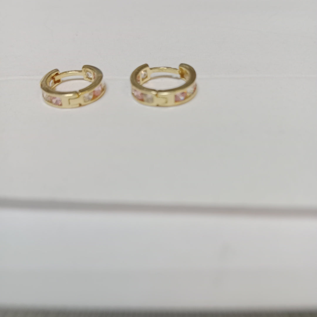 ARRACADAS PAR ORO 14 K 1.4 GRMS (SEMINUEVO)