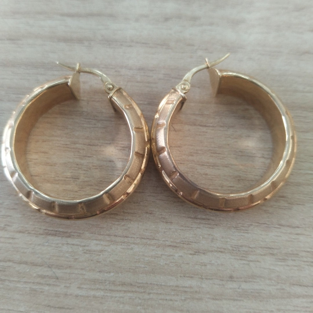 ARRACADAS PAR ORO 10 K 4,50 GRMS (SEMINUEVO)
