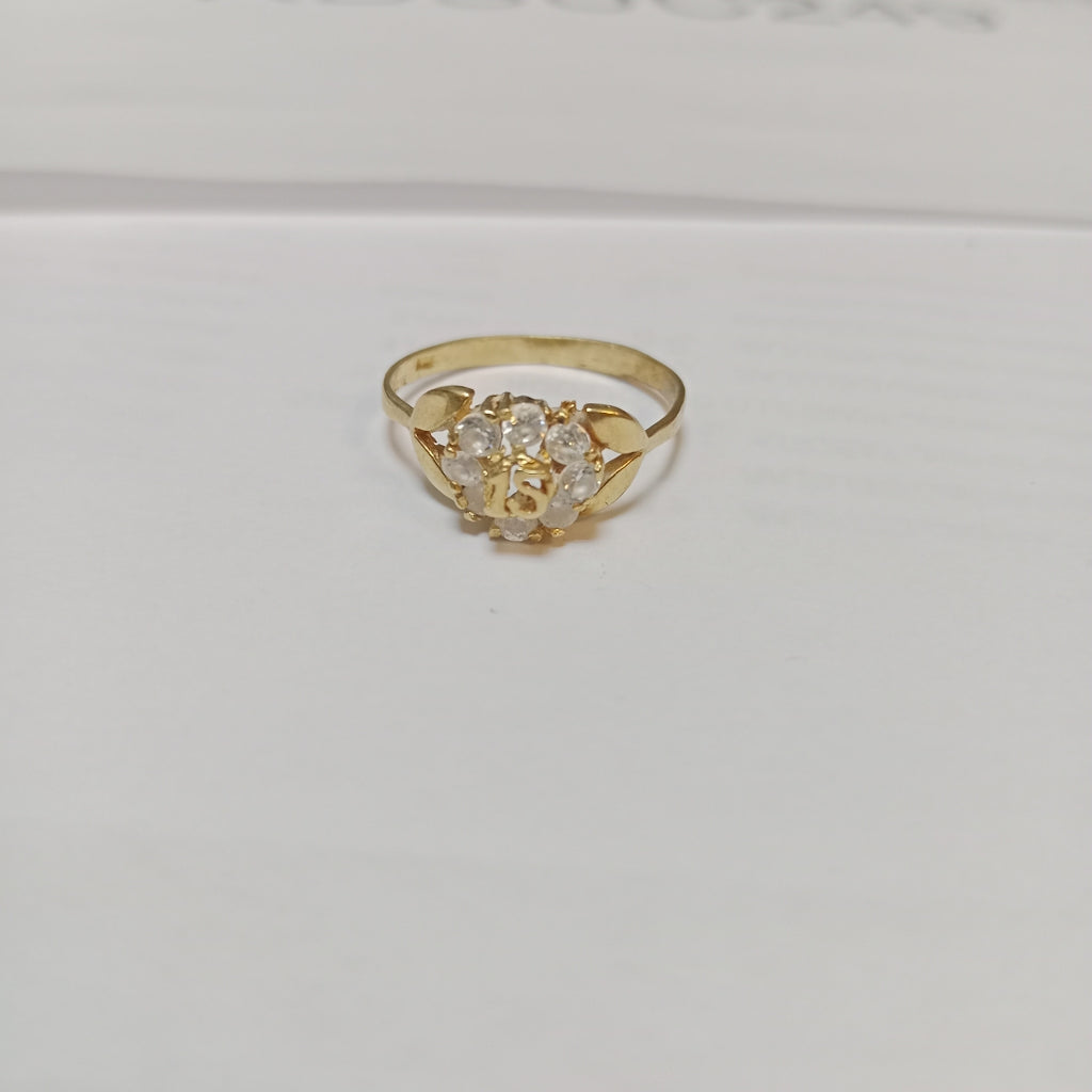 ANILLITO ORO 10 K 1.8 GRMS (SEMINUEVO)