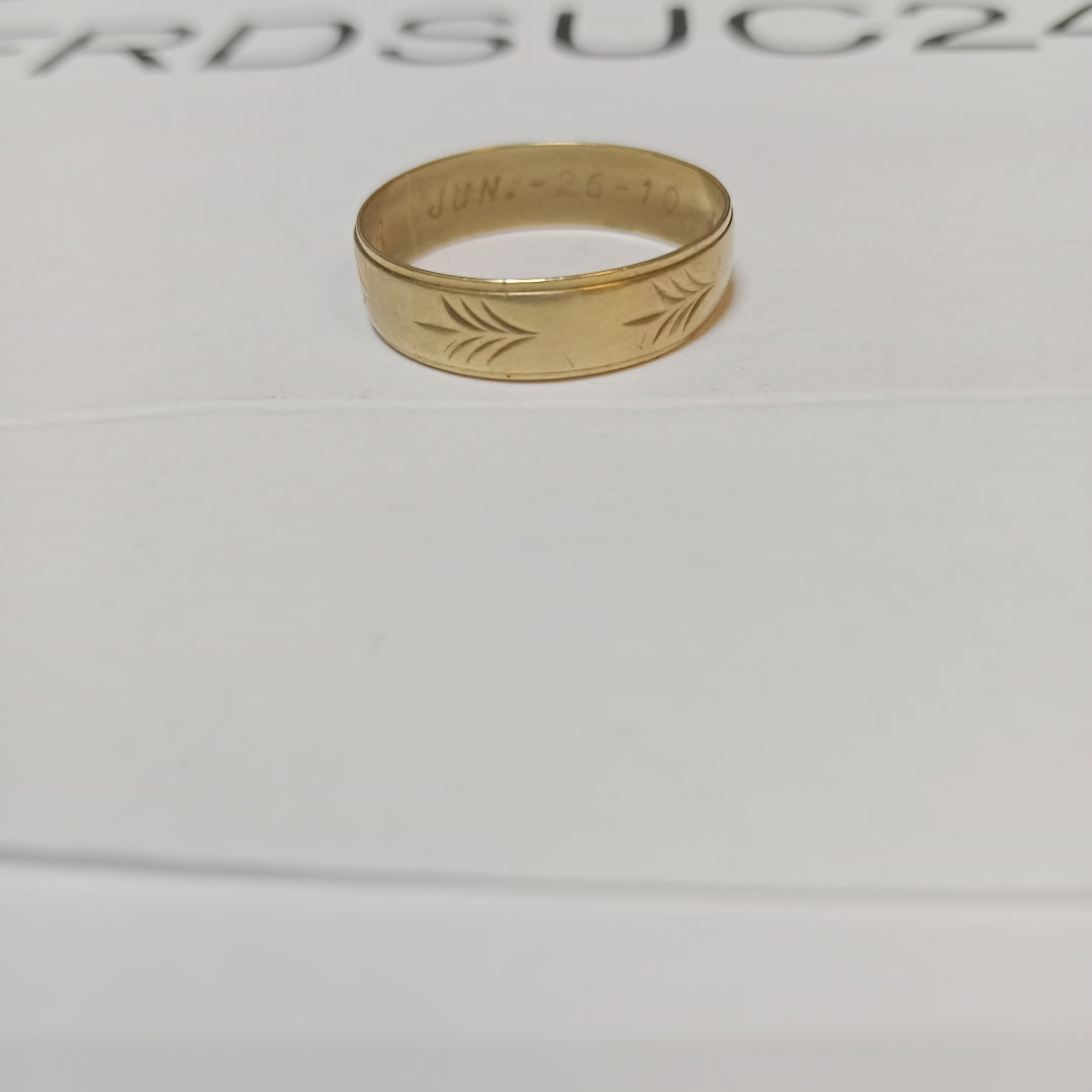 ARGOLLA ORO 10 K 2.1 GRMS (SEMINUEVO)