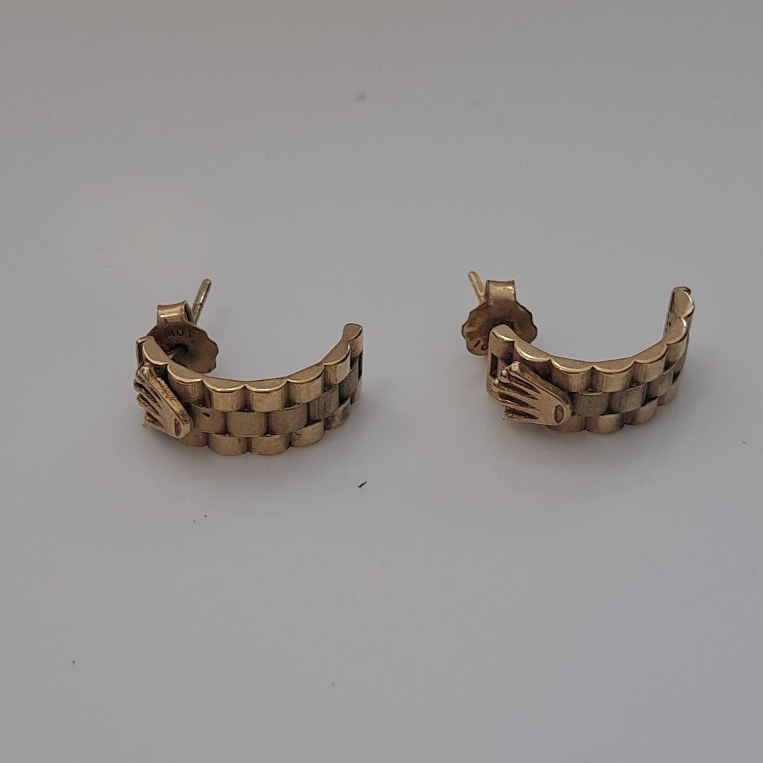 ARETES PAR ORO 10 K 1.9 GRMS (SEMINUEVO)