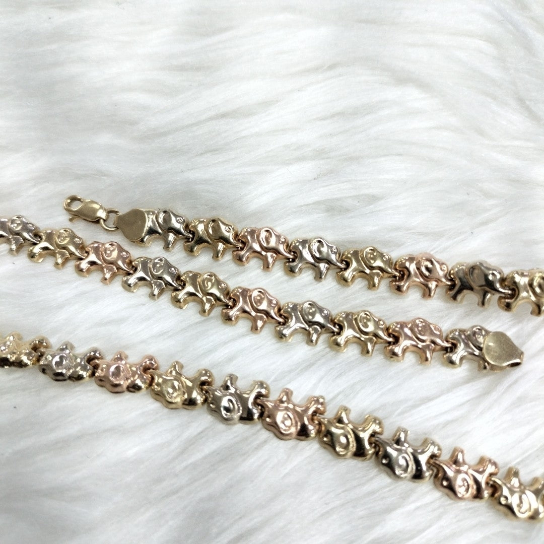 GARGANTILLA ORO 14 K 9.9 GRMS (SEMINUEVO)