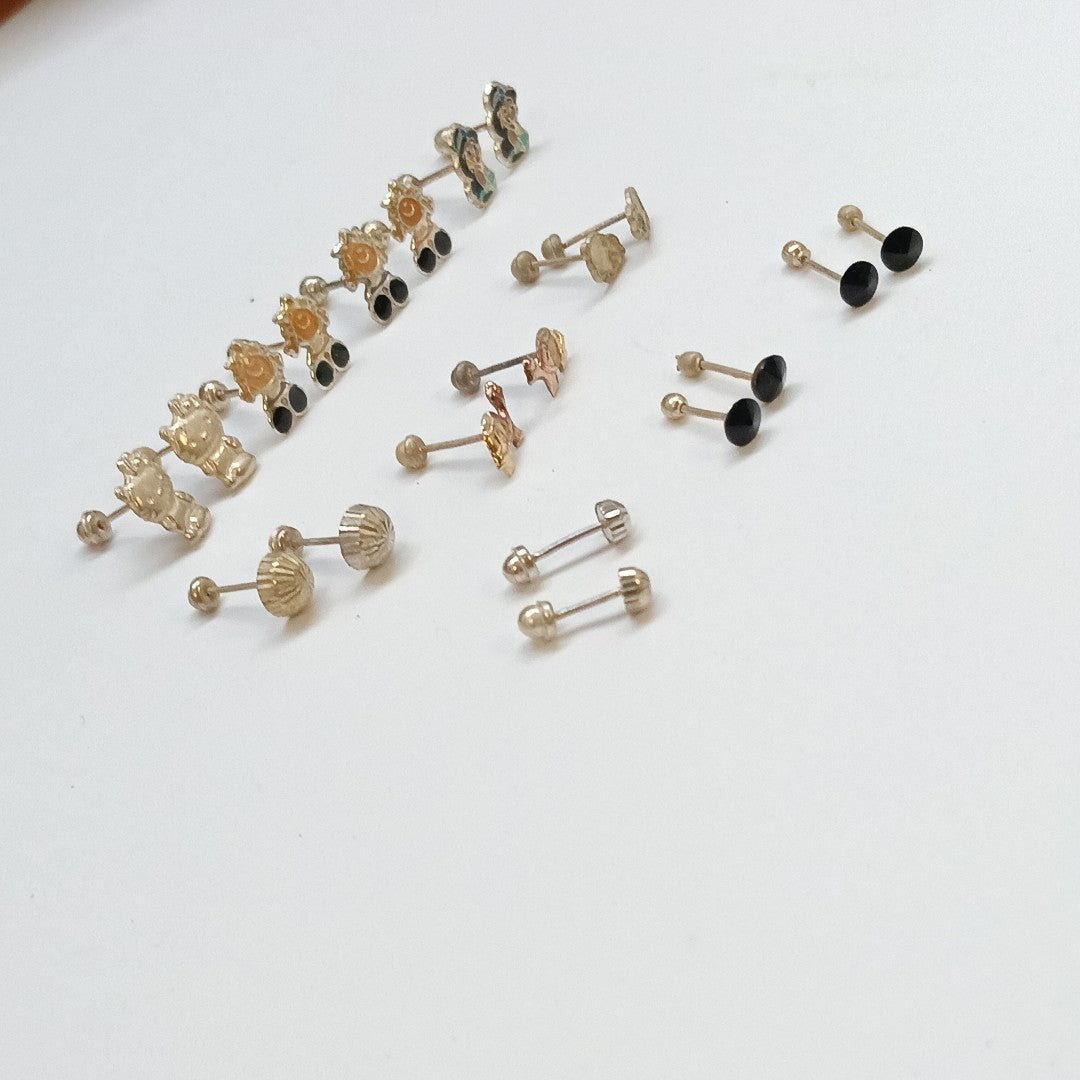 BROQUELES PAR PLATA 3,20 GRMS (SEMINUEVO)