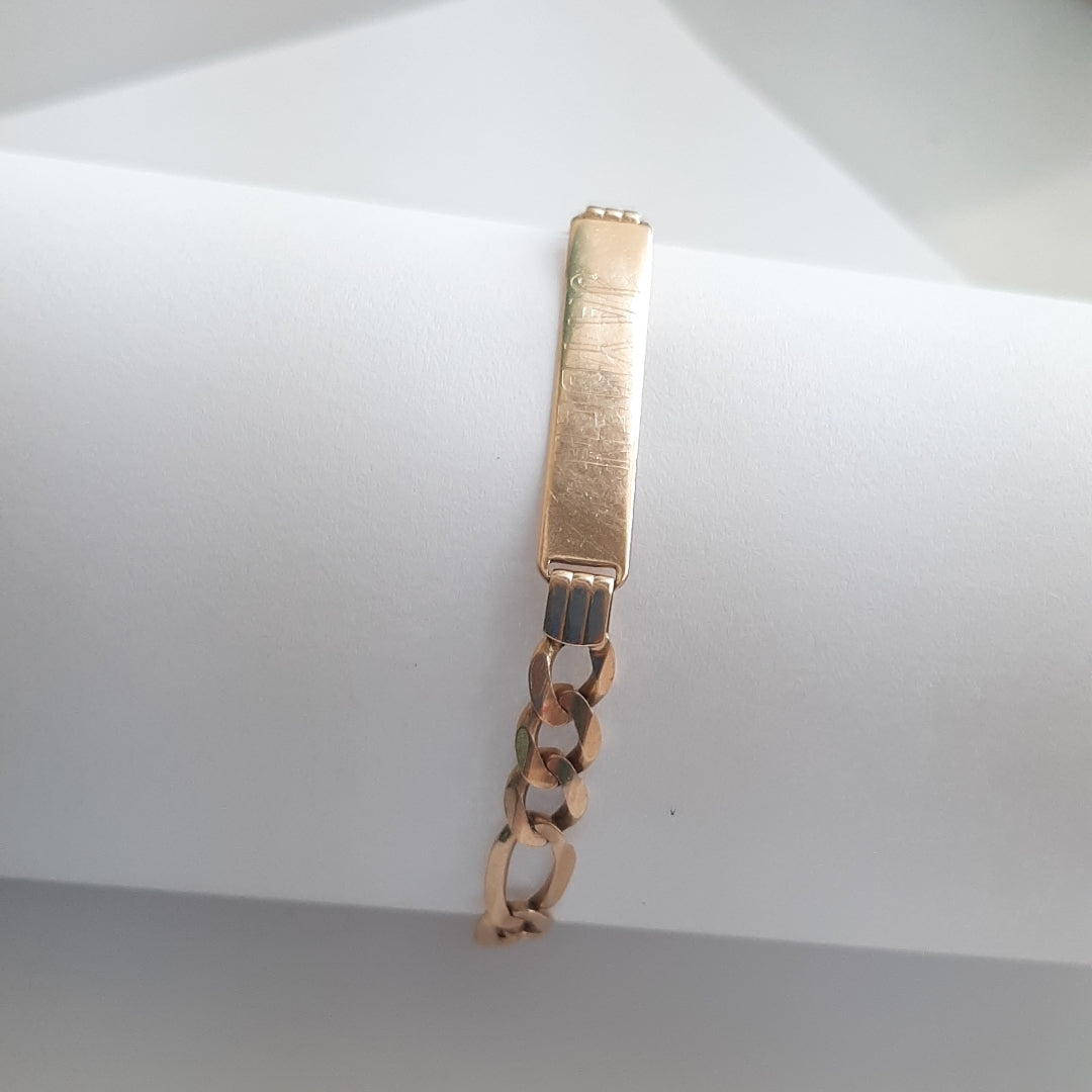 ESCLAVA ORO 14 K 11.6 GRMS (SEMINUEVO)