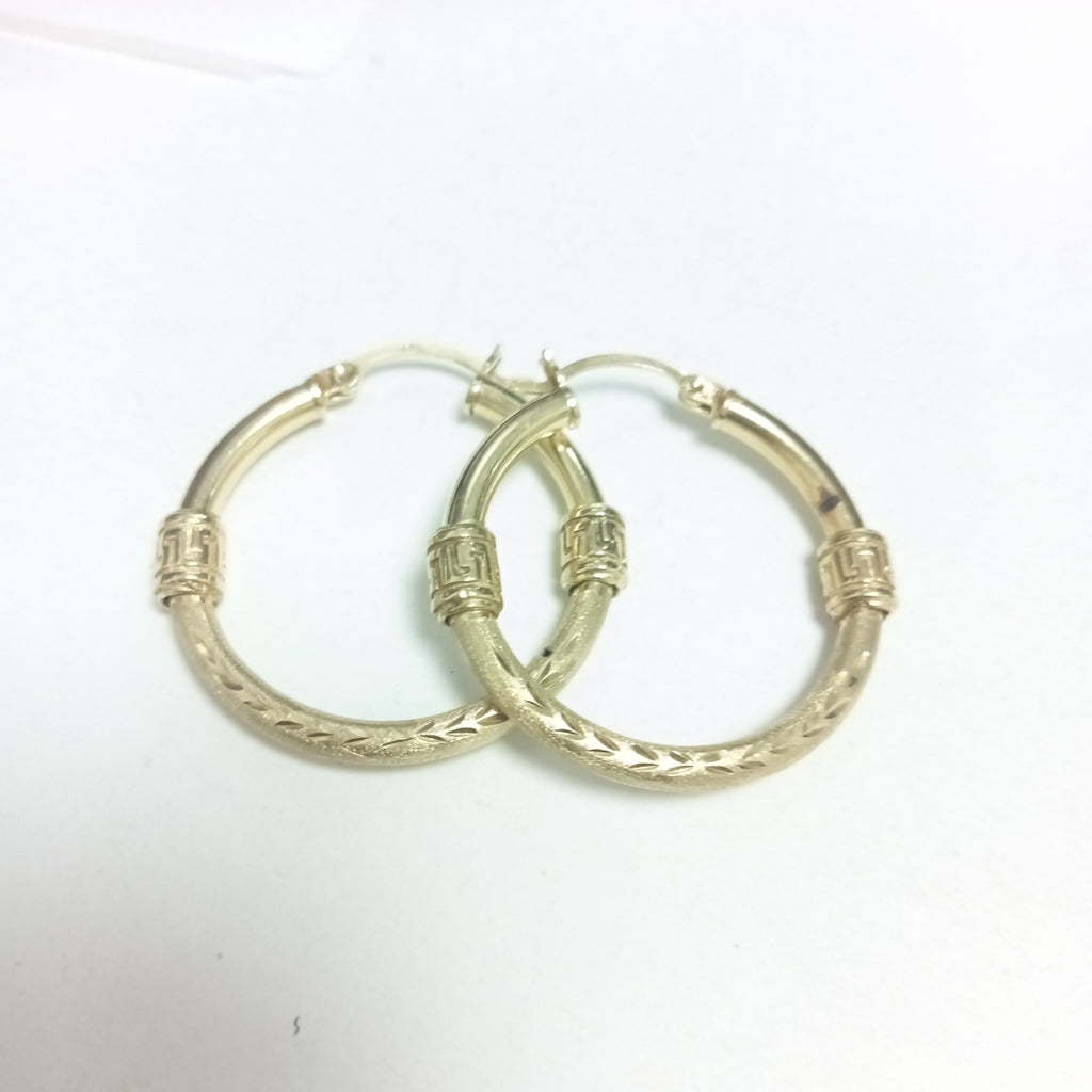 ARRACADAS PAR ORO 14 K 5,30 GRMS (SEMINUEVO)