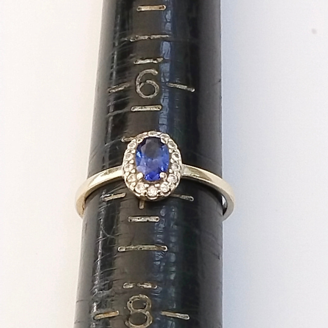 ANILLITO ORO BLANCO 14 K 1.8 GRMS (SEMINUEVO)