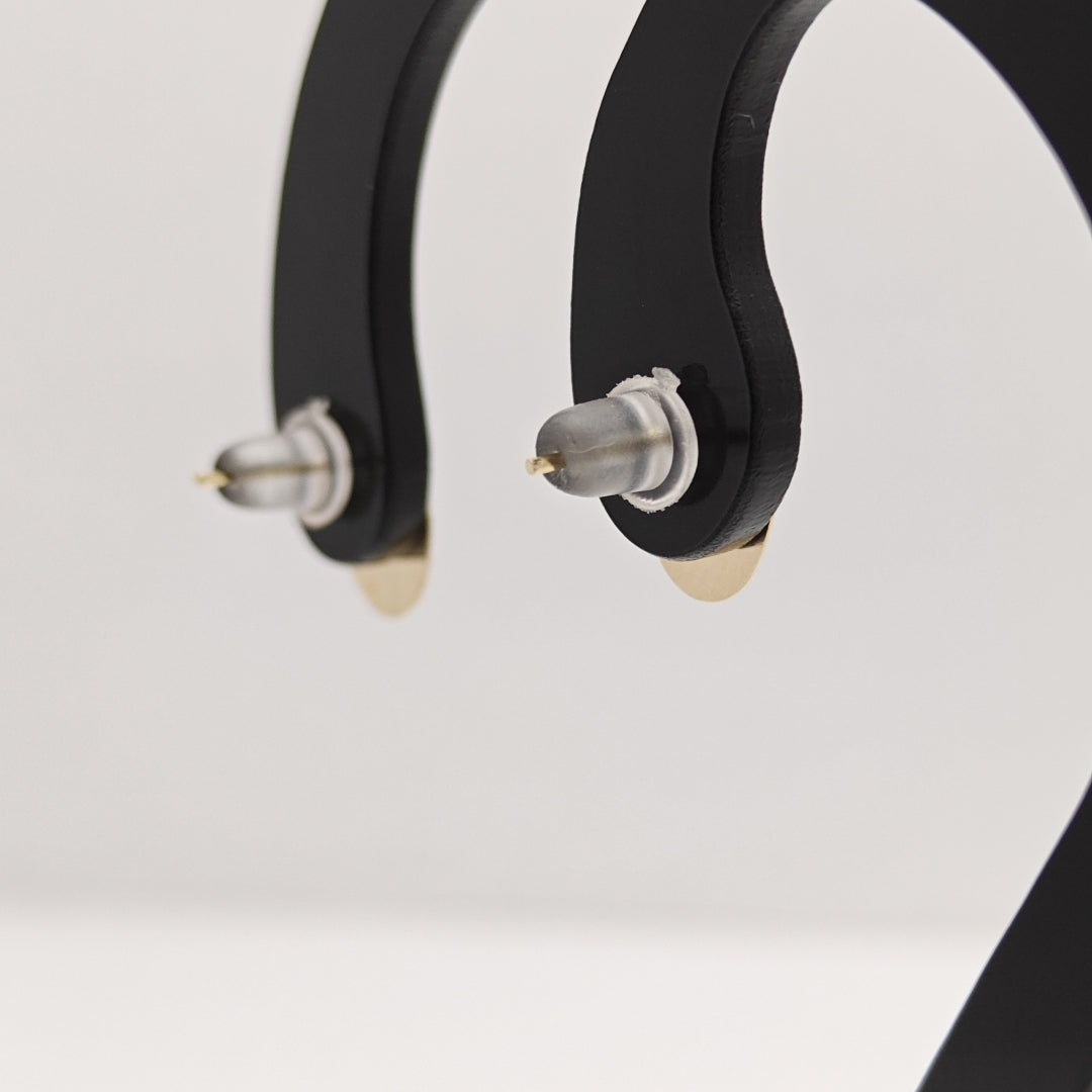 BROQUELES PAR ORO 14 K 0,40 GRMS (SEMINUEVO)