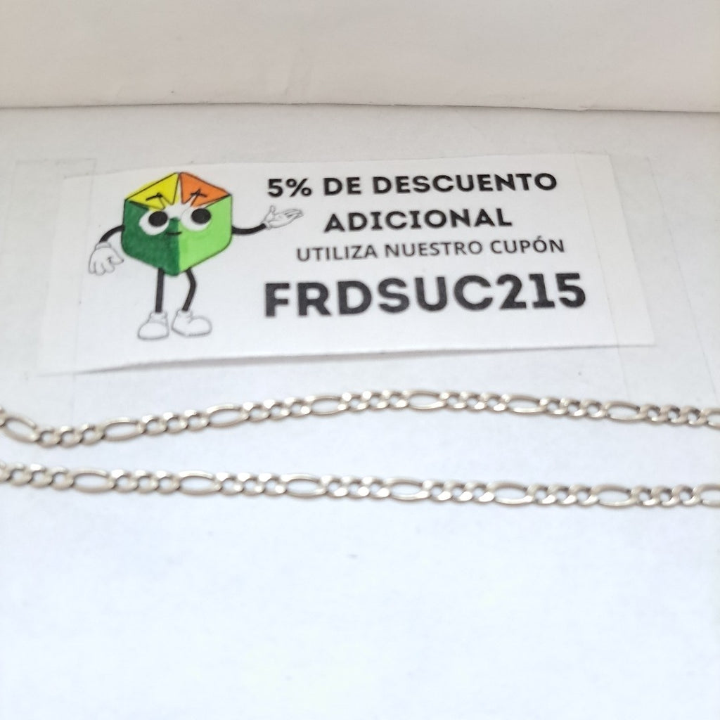 CADENA PLATA 12.9 GRMS (SEMINUEVO)
