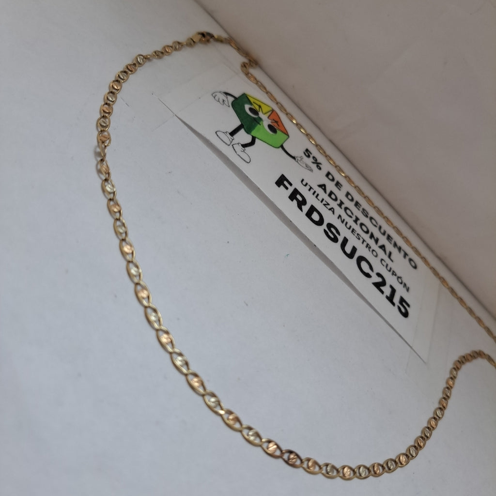 K1 7,30 GRMS 14 K ESPECIFICACIONES COMPLEMENTARIAS CADENA TEJIDO GUCCI (SEMINUEVO)