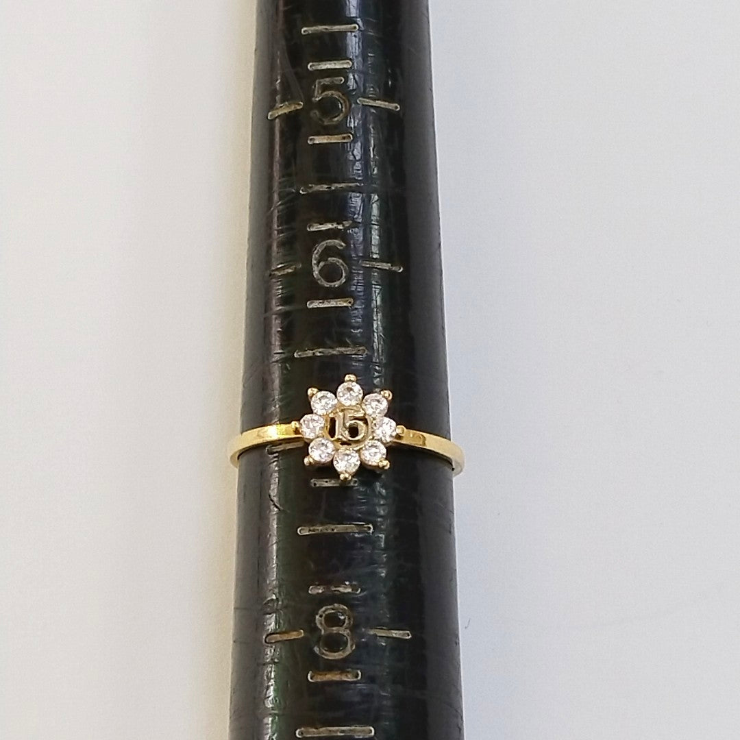 ANILLITO ORO 10 K 1.3 GRMS (SEMINUEVO)