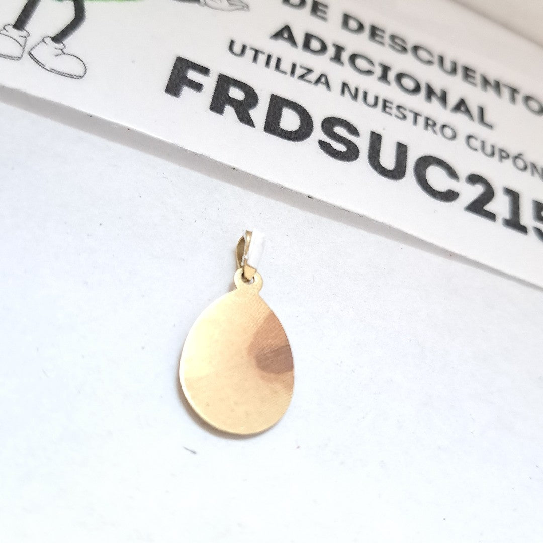 K1 1,30 GRMS 10 K ESPECIFICACIONES COMPLEMENTARIAS MEDALLA RELIGIOSA (SEMINUEVO)