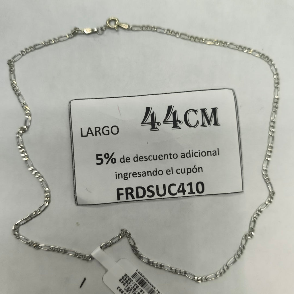 CADENA PLATA 3,80 GRMS (SEMINUEVO)