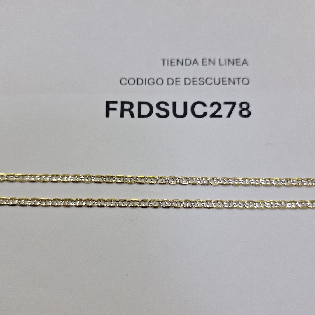 CADENA TEJIDO MARINERO 8.6GR 55 CM CM (NUEVO)