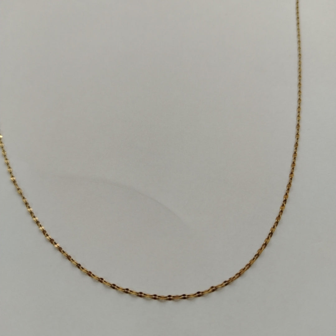 GARGANTILLA ORO 14 K 1.4 GRMS (SEMINUEVO)