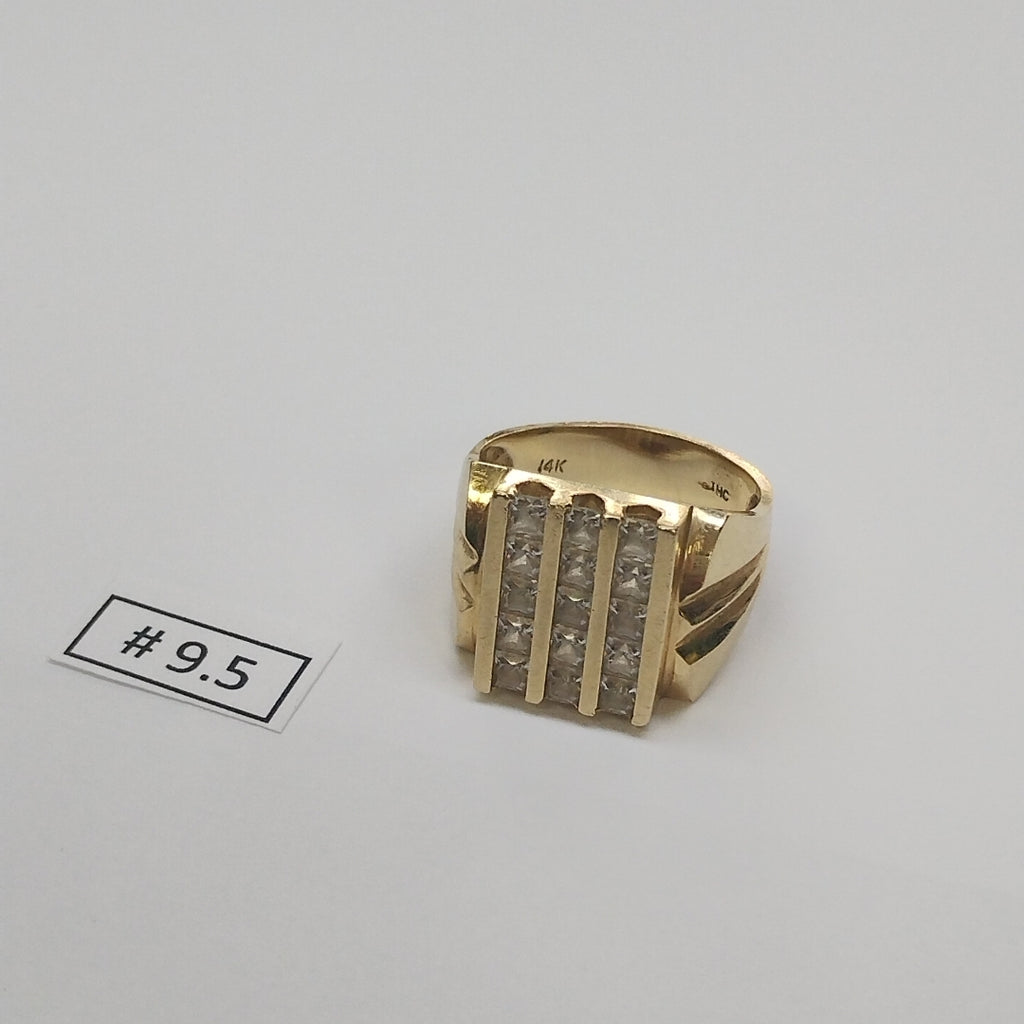 ANILLO ORO 14 K 11.5 GRMS (SEMINUEVO)