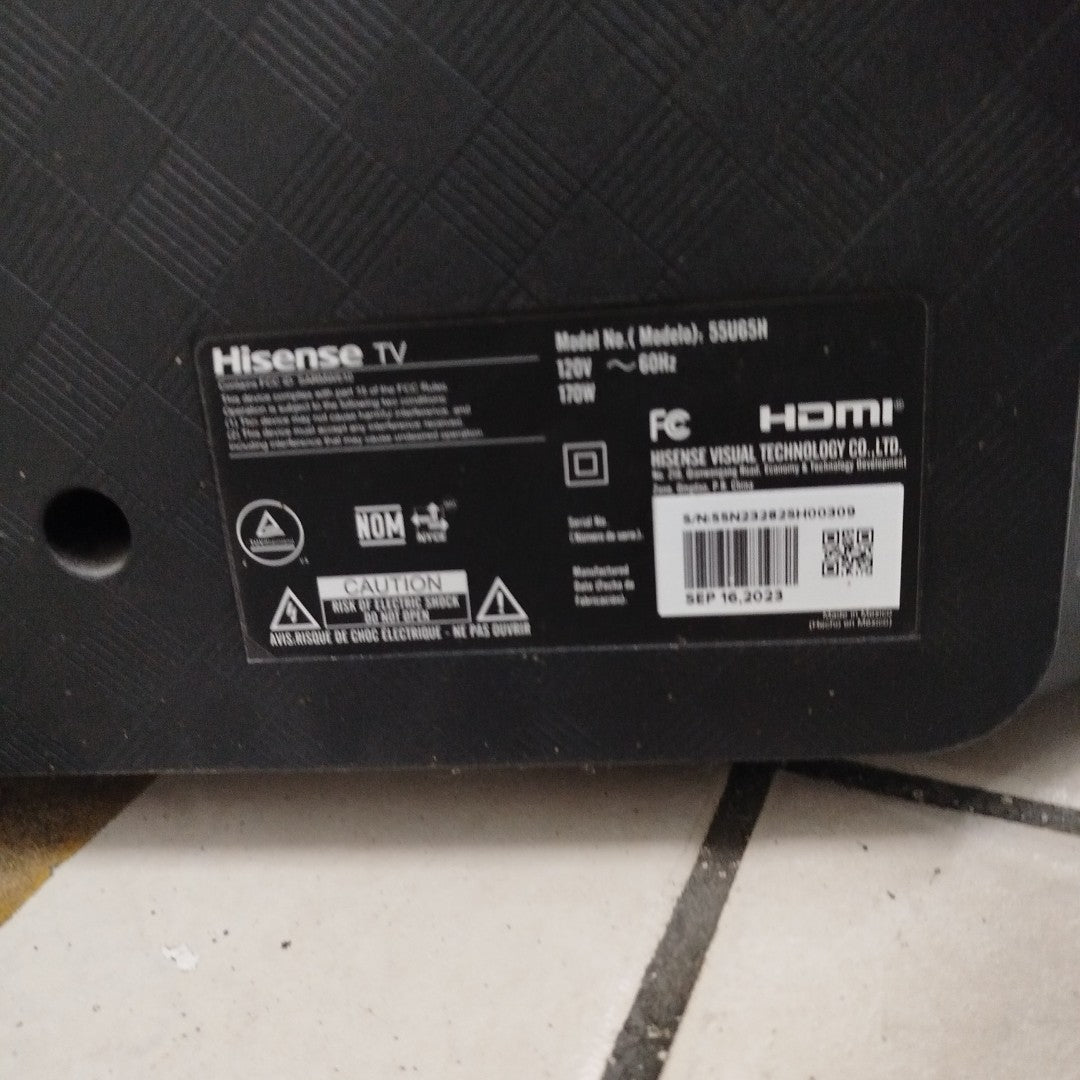 PANTALLA HISENSE 55U65H (2023) 55" ULED 4K (SEMINUEVO)